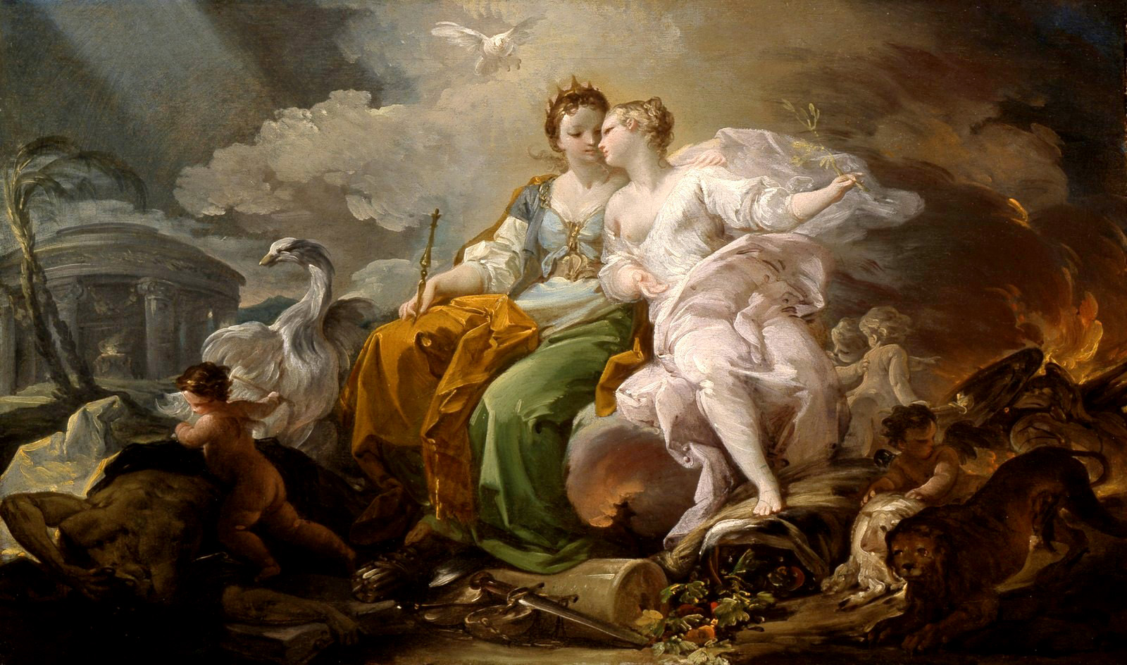 allegory of peace and justice